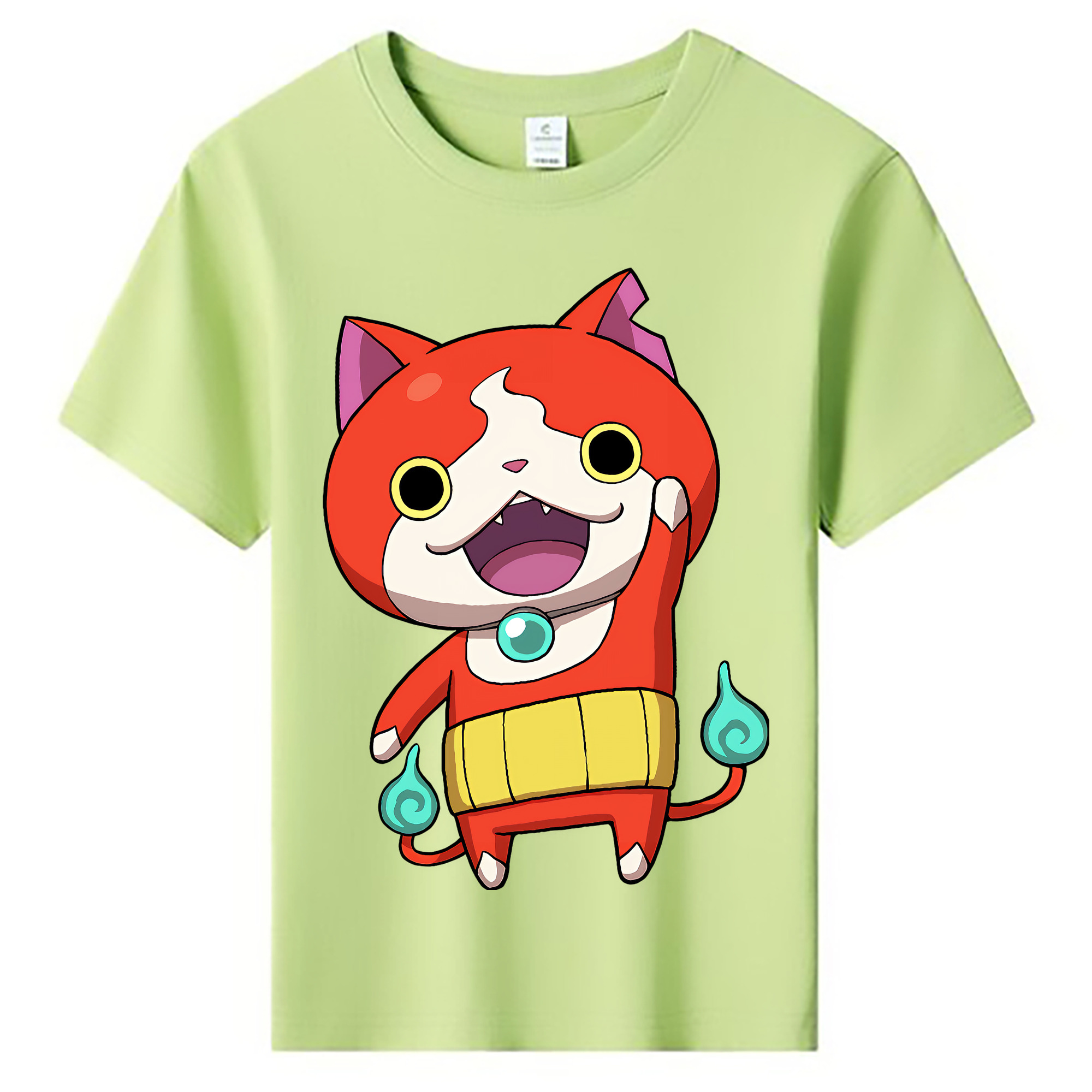 （画像用） 妖怪ウォッチ Yo-kai Watch 綿100％キッズTシャツ（フロントプリント）